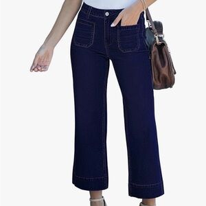 Women's Dark Blue Jeans